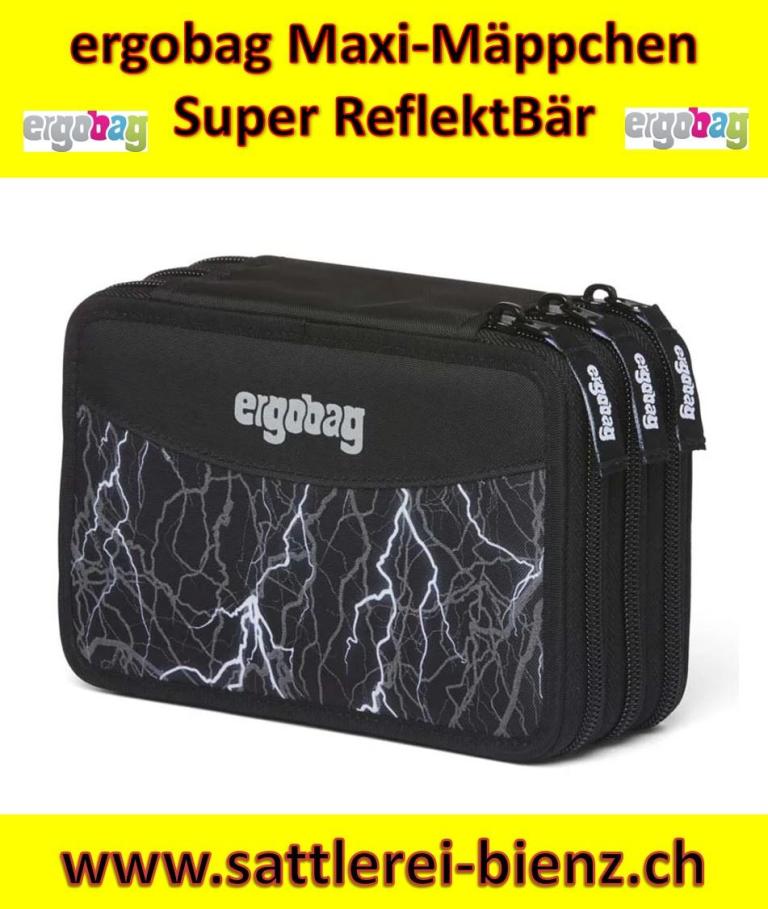 ergobag Super ReflektBär Maxi-Mäppchen