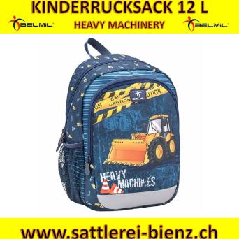 Belmil HEAVY MACHINERY TRAX Kindergartenrucksack