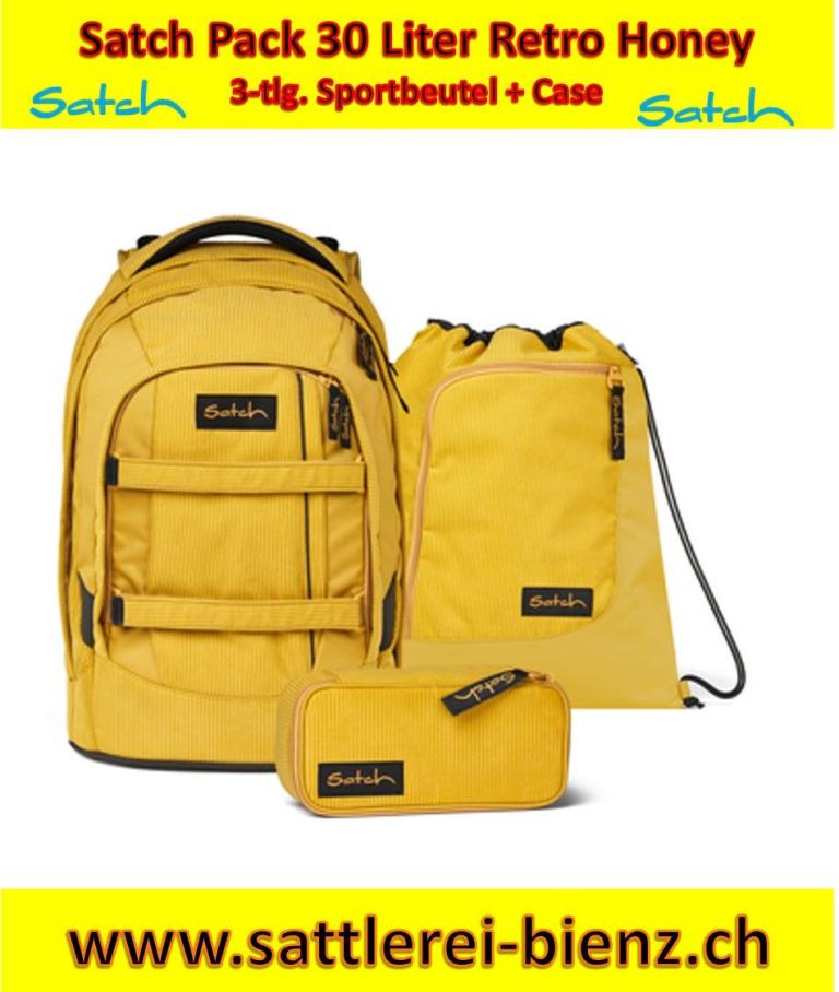 satch Retro Honey Edition Pack 3-teilig