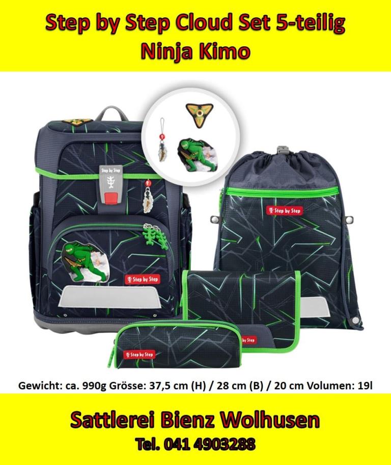 STEP BY STEP Ninja Kimo CLOUD SET 5-TEILIG