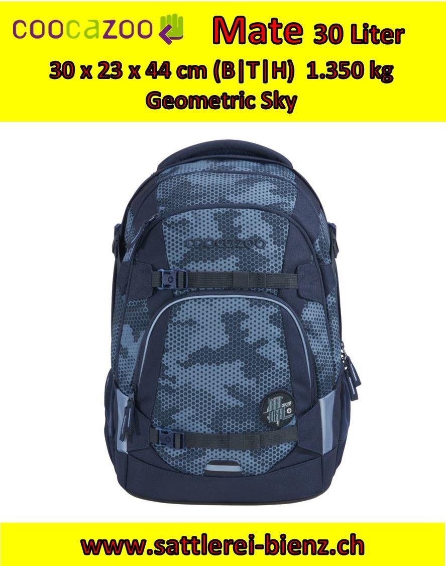 coocazoo Geometric Sky MATE Rucksack