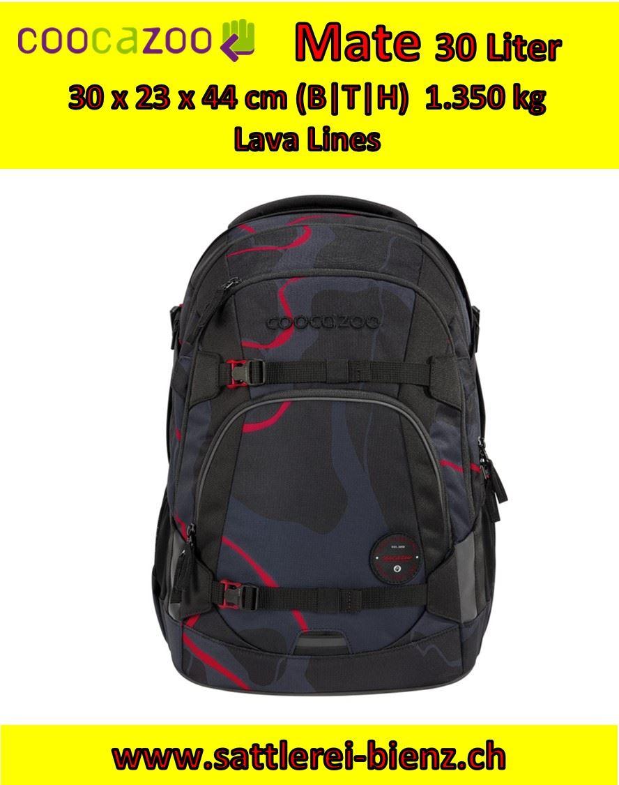 coocazoo Lava Lines MATE Rucksack