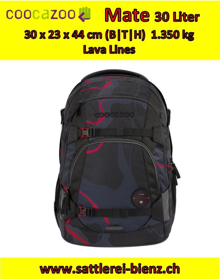 coocazoo Lava Lines MATE Rucksack