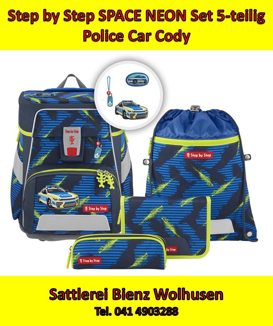 Step by Step Police Car Cody SPACE Set 5-teilig