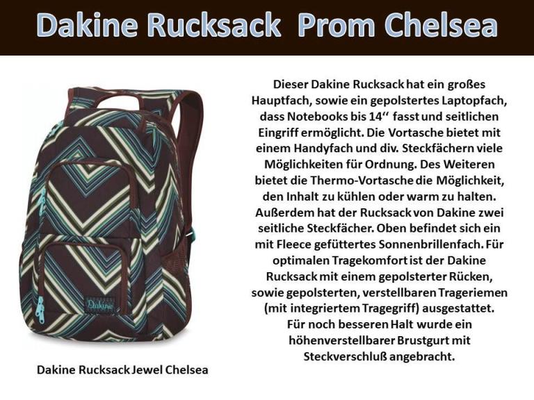 Dakine Rucksack Jewel Chelsea