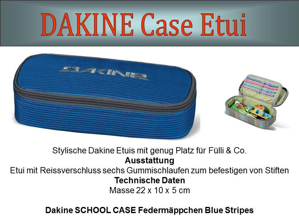 Dakine SCHOOL CASE Federmäppchen Blue Stripes