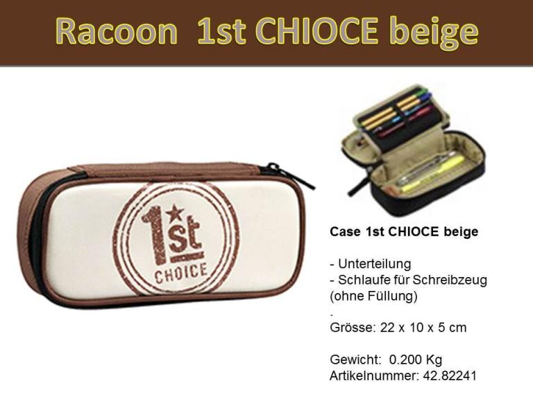 Racoon Case 1st CHIOCE beige