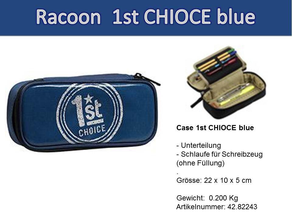 Racoon Case 1st CHIOCE blue