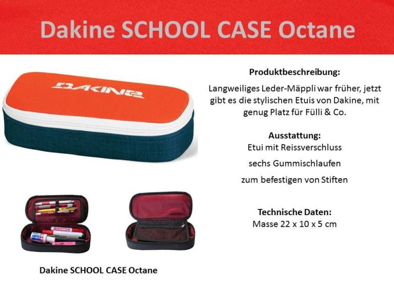 Dakine SCHOOL CASE Octane