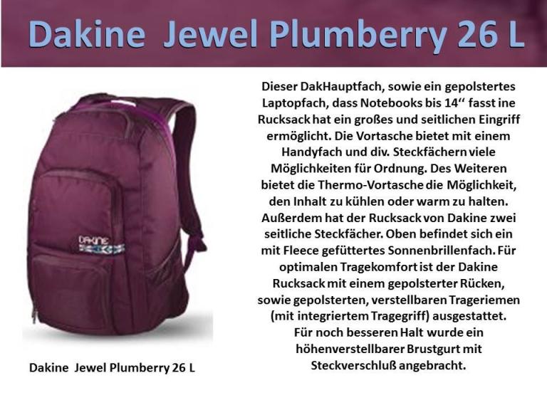 Dakine Rucksack Jewel Plumberry 26 L 