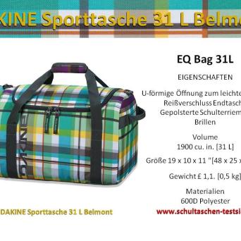 DAKINE Sporttasche 31L Belmont