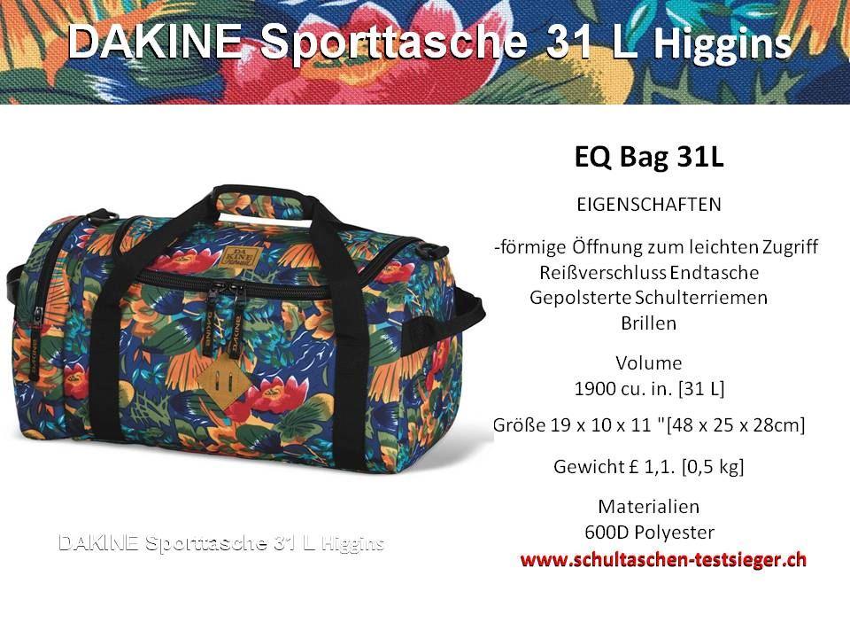 DAKINE Sporttasche 31L Higgins